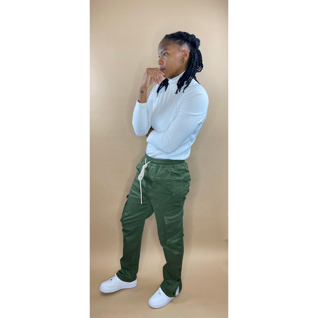 Look-O-live Cargo Pants- Olive